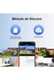 Camera de supraveghere tripla WiFi cu Alimentare UPS, 16Mp, 10X Zoom Optic, exterior/interior, Ultra HD, rotire 360 grade, leduri lumina, comunicare bidirectionala, alarma, senzor miscare, Neagra - 4