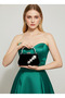 Black Suede Crystal Stone Metal Handle Chain Strap Evening Dress Bag Wedding Engagement Graduation