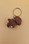 Pink Furred Hamster Movable Keychain Bag Ornament Charm - 7