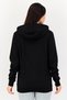 Women Sportswear Fit Long Sleeve Outdoor Full Zip Hoodie, Black - 2