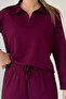 Women's Modal Fabric Polo Neck Long Sleeve Suit 3114 - 5