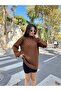 Crew Neck Textured Knit Tunic - 5