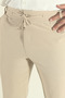 Men's Stretch Fabric Elastic Waist Lace-Up Striped Ankle Length Side Pocket Jogger Pants - 4