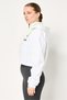 Smiley x Women Sportswear Fit Long Sleeve Outdoor Jacket, White - 2