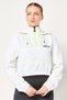 Smiley x Women Sportswear Fit Long Sleeve Outdoor Jacket, White