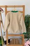 My Little One's Cicileri V68 Embroidered Detailed College Winter Unisex Lamb Coat - Beige - 5