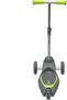 Mika LED Scooter for Kids - Adjustable, Foldable, LED Lights, Green - 4