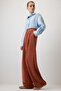 Velvet Pants with Trousers with Wide Legs - 7