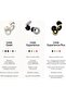 Experience Plus Earplugs - High Fidelity Hearing Protection, 18 dB - Rose Gold - 6
