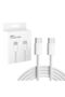 كابل USB C بطول 1 متر من النايلون المضفر للشحن السريع من USB C إلى USB C من النوع (1 متر)