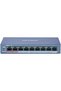 Switch DS-3E0109P-E/M(B), 8-Port, PoE