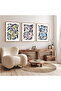 3 Piece Wooden Framed Living Room Dining Room Kitchen Table Set Set3431 - 2