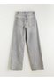 Lcw Jeans Gray Wideleg Women's Jean Pants - 6