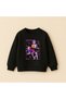 K-Pop Demon Hunters Huntrix Zoey Rumi Mira Printed Long Sleeve Girls' Sweatshirt