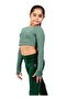 Girl's Full Sleeve Crop Top