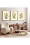 3 Piece Wooden Framed Living Room Lounge Kitchen Table Set Set3413 - 2