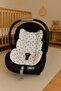 Double Layered Gray Pique and Mickey Patterned Reversible Stroller Cover, Cushion and Sheet (Set of 3) - 3
