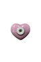 Porcelain Children's Room Pink Heart Furniture Handle Ceramic Drawer Cabinet Knob - 8