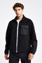 Men's Fleece Zippered Sweatshirt 25K-1068