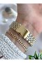 3 Atm Water Resistant Women's Wristwatch with Steel Strap Vs.Blkt.0638 - 3