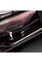Men's Leather Wallet Long Card Holder Large Capacity with Coin Pocket Zipper BLACK - 2