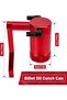 Oil Catch Can kit 6.4L Billet Oil Catch Can Kit with Z-Bracket (Red) - 2