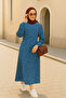 Karin Fabric Patterned Dress Daily Comfortable Elegance - 5