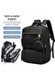 Waterproof Travel Backpack - 17 Inch Laptop Compartment - Dry Wet Separation Zone - Orthopedic - 2