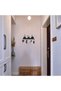Metal Black Utangaç 3 Cats Decorative Written Hanger with Text, Metal Keychain Door Entry Hanger | |   Key Hanger Wall Key Holder Rack Key Organizer Entrance Hall Decoration Key Collector - 4