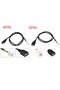 2Pcs Car USB Cable Adapter Extension Cable Adapter 4Pin 6Pin For Car Radio Stereo Auto Accessorie... - 8