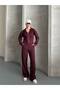Women's Hooded Zippered Comfortable Fit Casual and Stylish Style Tracksuit Set - 7