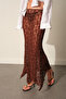 Asymmetrical Lace Skirt - 2
