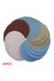 25Pcs 5Inch Sanding Discs Round Wet/Dry Sandpaper Hook And Loop 1000 2000/3000 4000 5000 Grit 125... - 3