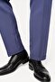 Men's Navy Blue One Button Slim Fit Piece Suit - Stylish Office and Formal Combination - 6