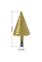 5-35mm HSS Titanium Core Step Drill Bit Spiral Groove Wood Metal Hole Cutter High Speed Steel Cor... - 4