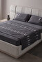 طقم غطاء سرير مزدوج بتصميم زن بقلاوة مزخرف، قماش شنييل مطرز 240×260 سم - 6