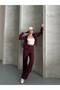 Women's Hooded Zippered Comfortable Fit Casual and Stylish Style Tracksuit Set