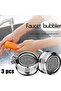 3PCS Brass Water Saving Faucet Tap Aerator M24 Thread Bathroom Faucet Bubbler Stainless Steel Rep... - 3