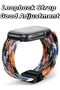 Elasticated Magnetic Nylon Strap Band for Apple Watch Strap 49mm 46mm 45mm 44mm 42mm Black - 4