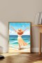 One Piece Wooden Framed Living Room Hall Kitchen Painting Tk1664