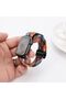 Elasticated Magnetic Nylon Strap Band for Apple Watch Strap 49mm 46mm 45mm 44mm 42mm Black - 8