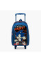 the Hedgehog Print 5-Piece Trolley Backpack Set - 16 inches - 2