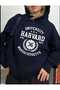 Harvard Streetwear Printed Unisex Oversized Hooded Sweatshirt Hoodie