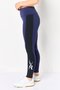 Women Sportswear Fit Training Leggings, Navy - 4