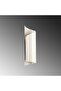 Curved Modern Single Metal Sconce 35cm Glossy Cream, Rustic Decorative Wall Lamp Kivrik-012 - 4
