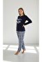 Plus Size Women's Cotton Pajamas Set - 3