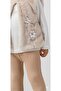 Plush Vest Set Flowers Embroidered Triple Set (Ages 1-2-3-4) - 2