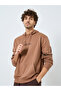 Coffee Brown Relaxed Fit Hoodie - 3