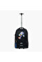 the Hedgehog Print Trolley Bag with Retractable Handle - 18 inches - 7