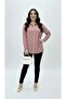 Women's Large Size Long Sleeve Front Break Piped Detail Flowy Fabric Shirt 1991 - 2